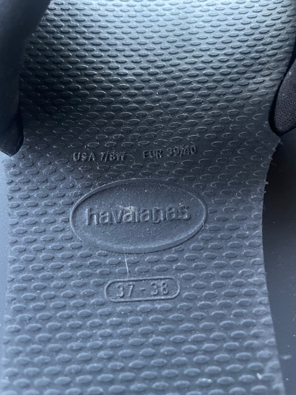 Havaianas black slip ons - Picture 6 of 6